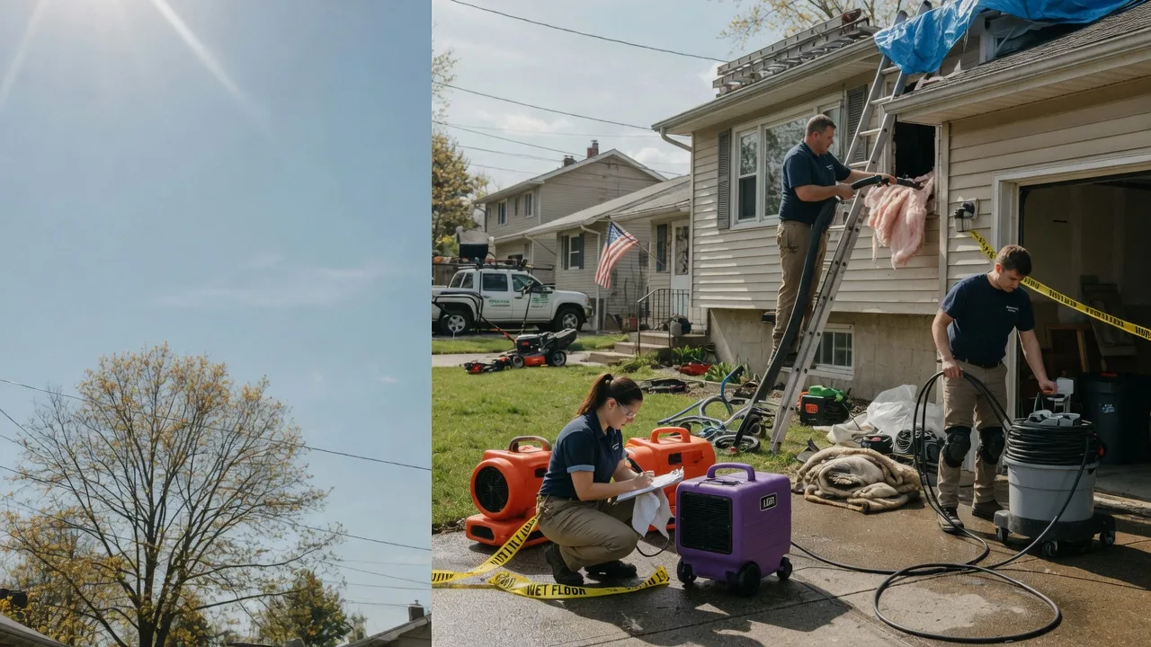 Emergency Water Removal in Mineral, IL near me